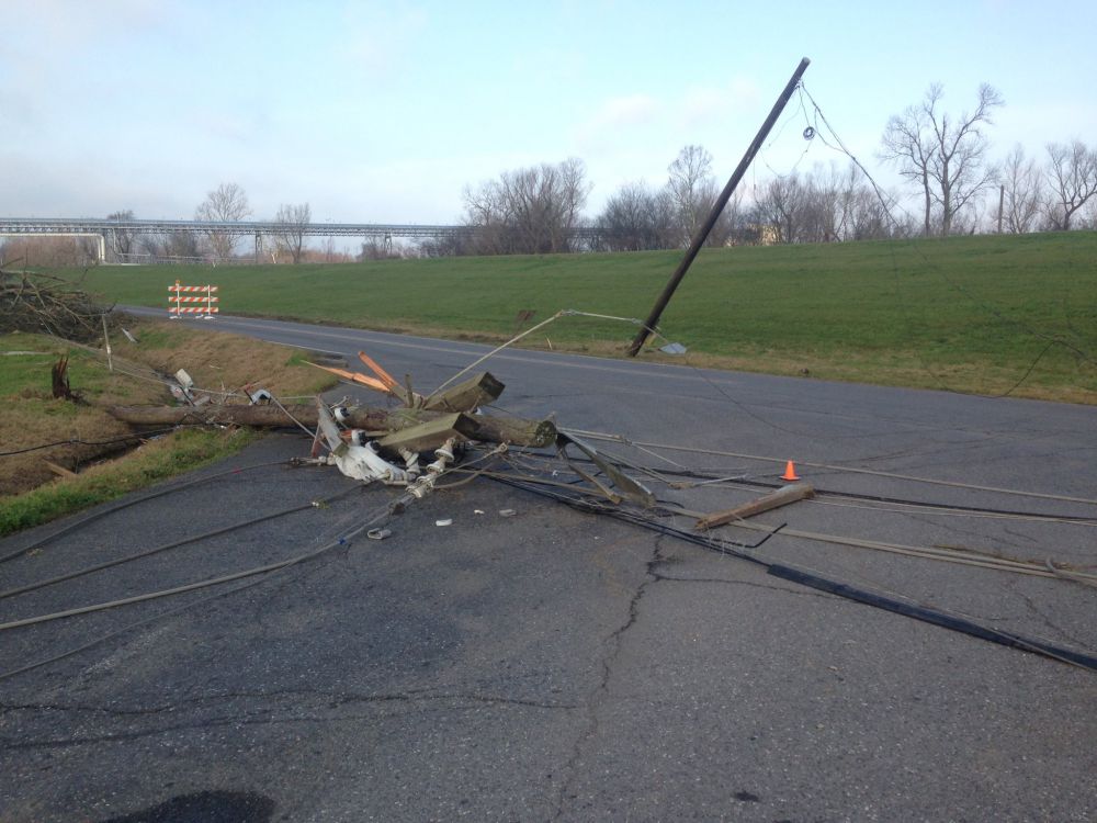 Mayor: power will be restored in Donaldsonville by tonight