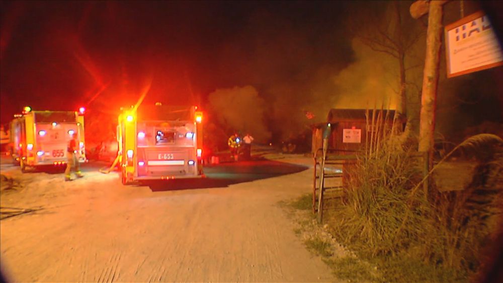 Firefighters responding to trash fire near L'Auberge Casino