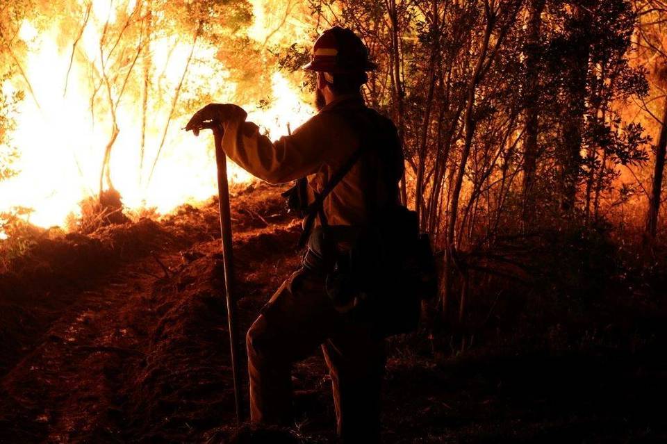 South Mississippi wildfire burns hundreds of acres