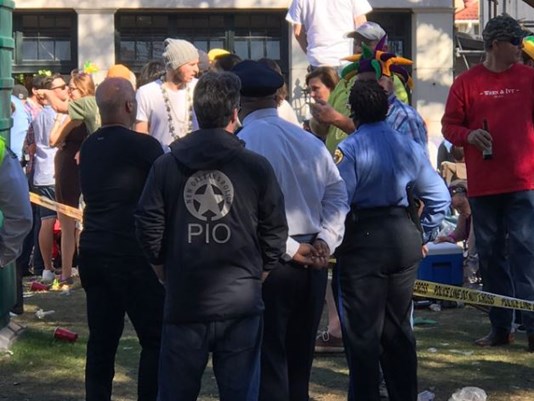 Man shot on New Orleans parade route