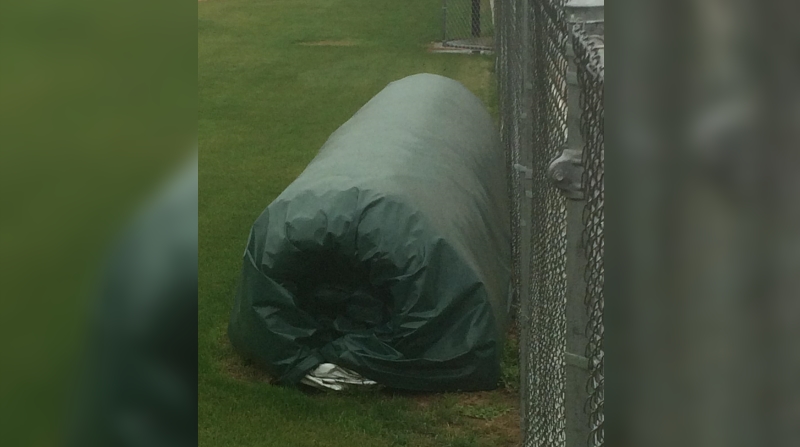 Thieves steal turf from Cecilia Senior High School field