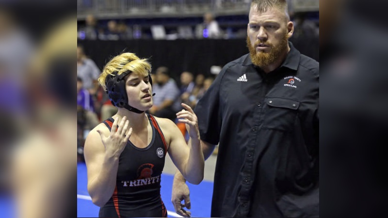 Transgender boy moves within 1 win of girls Texas title