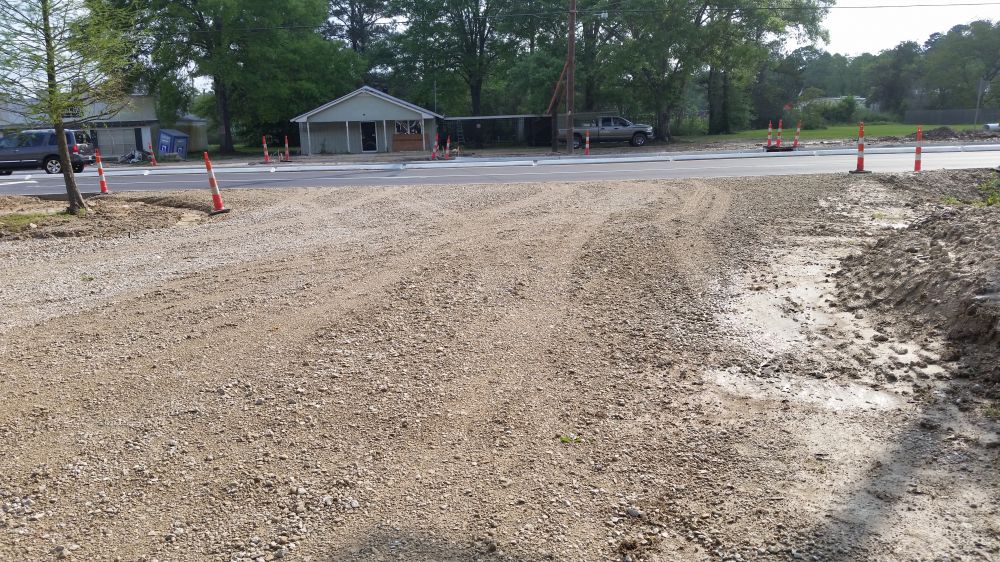 New driveway for business owner who couldn't access property