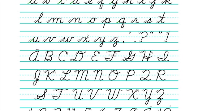 Cursive handwriting sees revival in school instruction