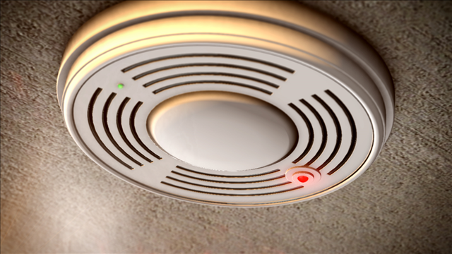 Change smoke detector batteries when setting clocks forward Saturday