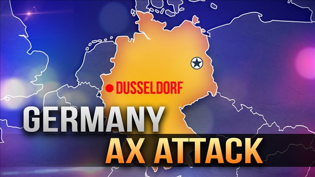 5 injured in ax attack at German station; 1 arrest