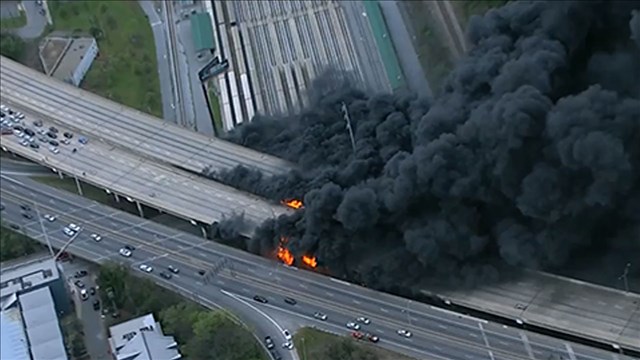 3 arrested in connection with overpass collapse