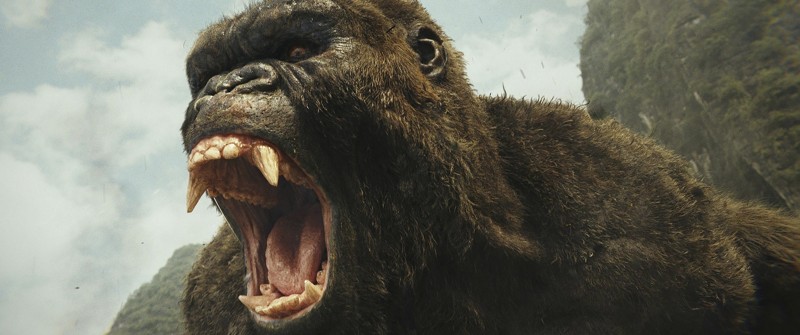 'Kong' outmuscles 'Logan' to become king of the box office