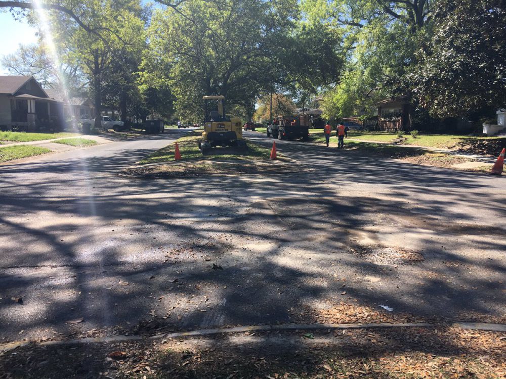 Pesky hole, safety hazard fixed on Park Blvd