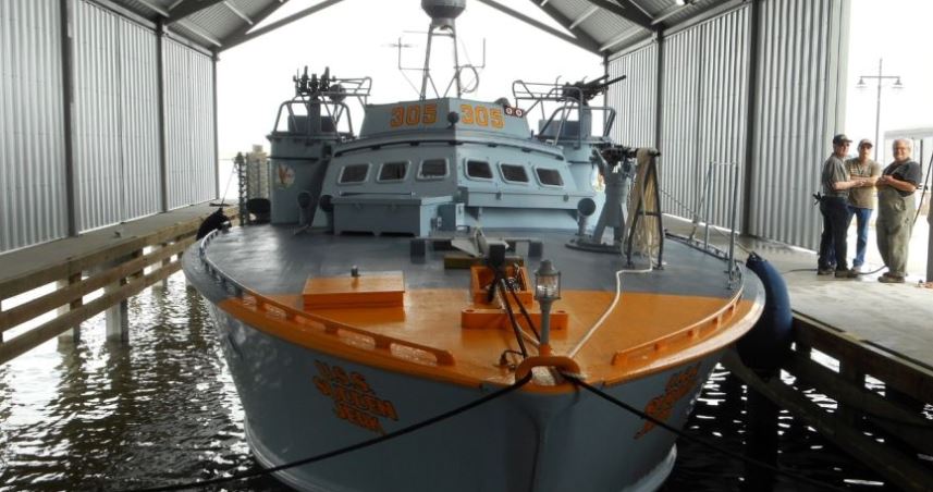 PT boat that saw WWII combat restored, back in Louisiana
