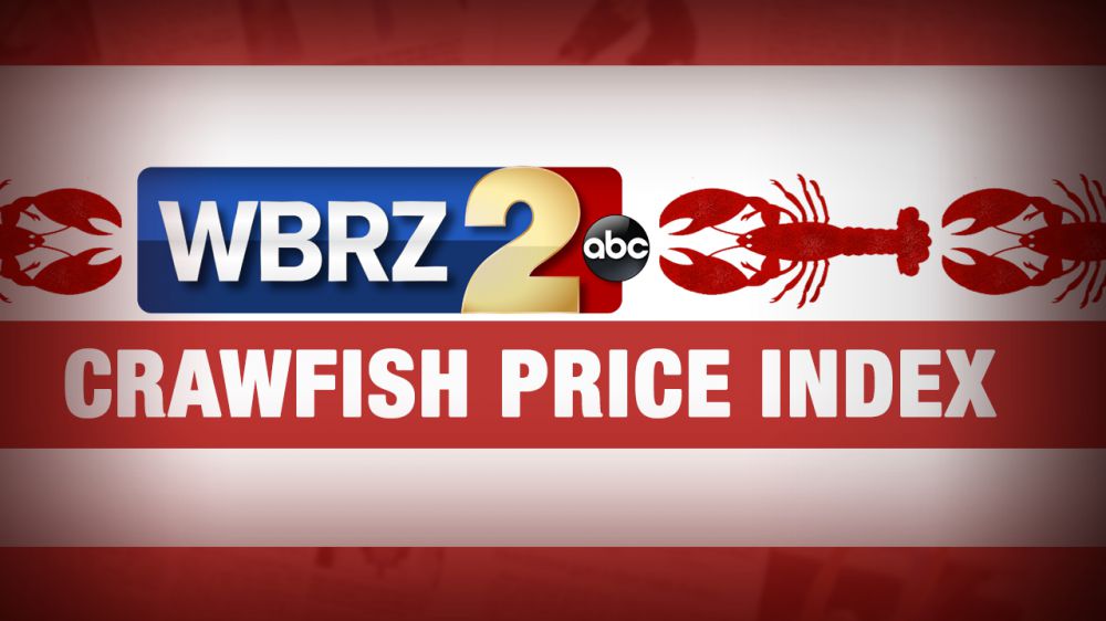WBRZ Crawfish Index: boiled price per pound plateau at $3.98
