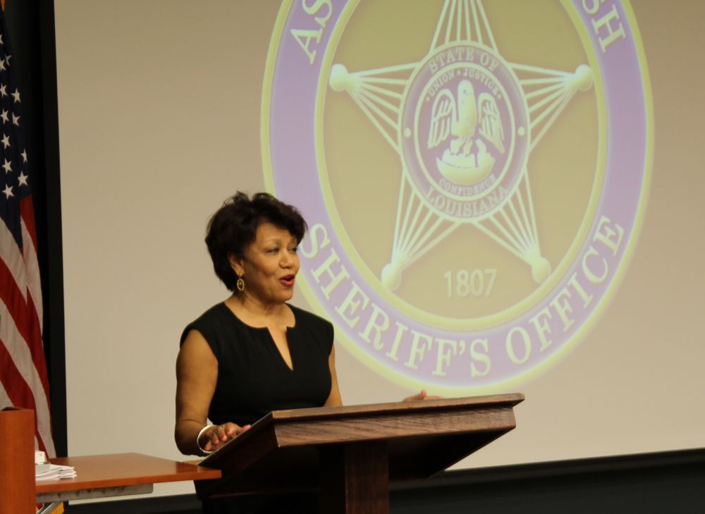 Activist speaks to Ascension deputies on race relations