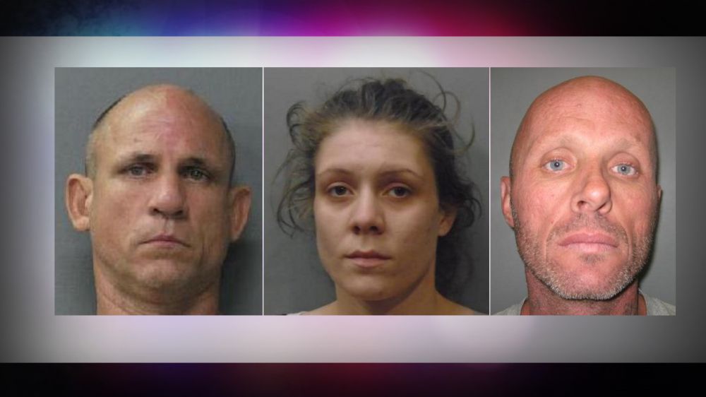 Trio arrested with $20,000 worth of illegal drugs following investigation