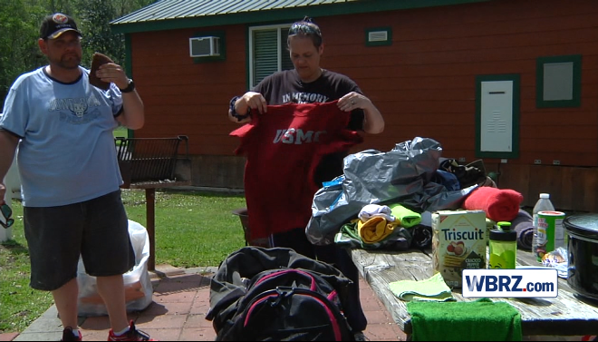 Former marine lives in tent after increased rent forces him out of apartment