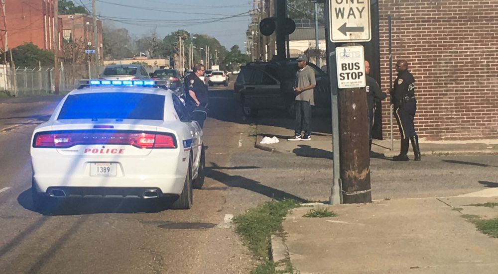 Driver crashes into building on Government Street