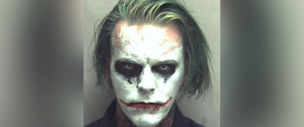 Man carrying a sword, dressed as Joker arrested in Virginia