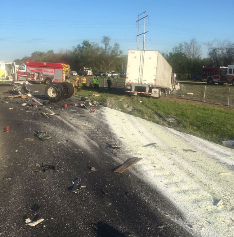 Four hospitalized after crash that closed I-10 on the westside