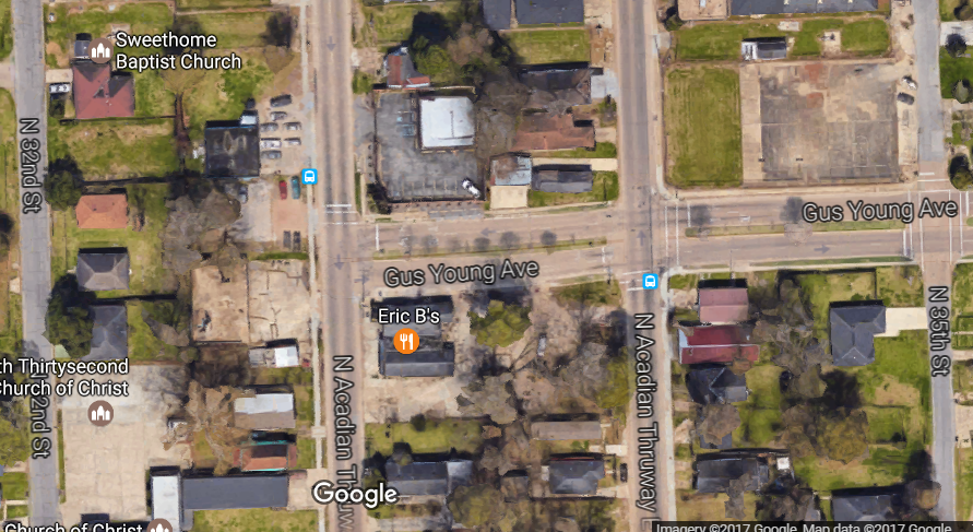 Four hospitalized after vehicle crashes into home on Gus Young Ave.