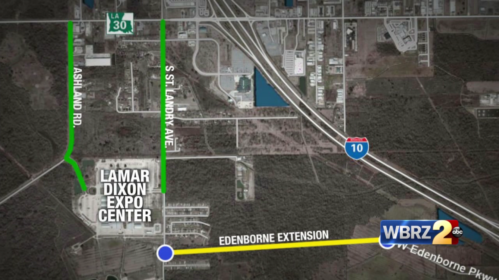 New road to allow additional access to Lamar Dixon Expo Center