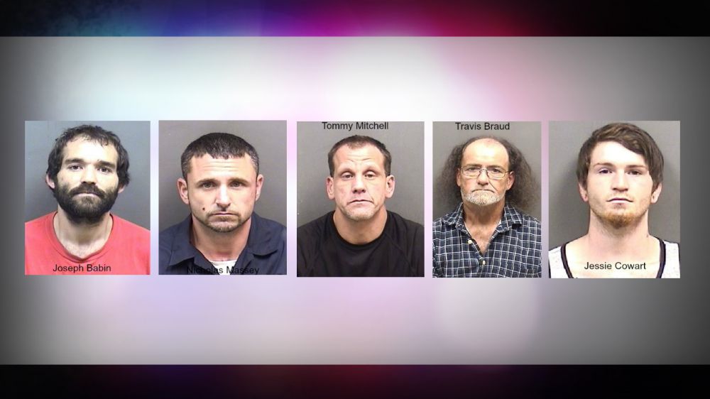 Five wanted for not appearing in court in Ascension Parish