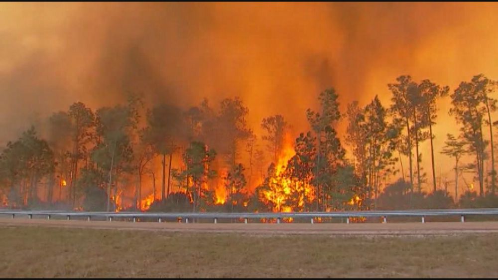Deadly blazes sweep across multiple states