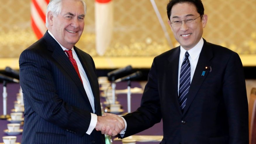 Tillerson goes on Asian tour