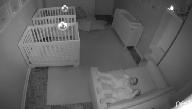 WATCH: 2-year-old twins don't know the meaning of bedtime