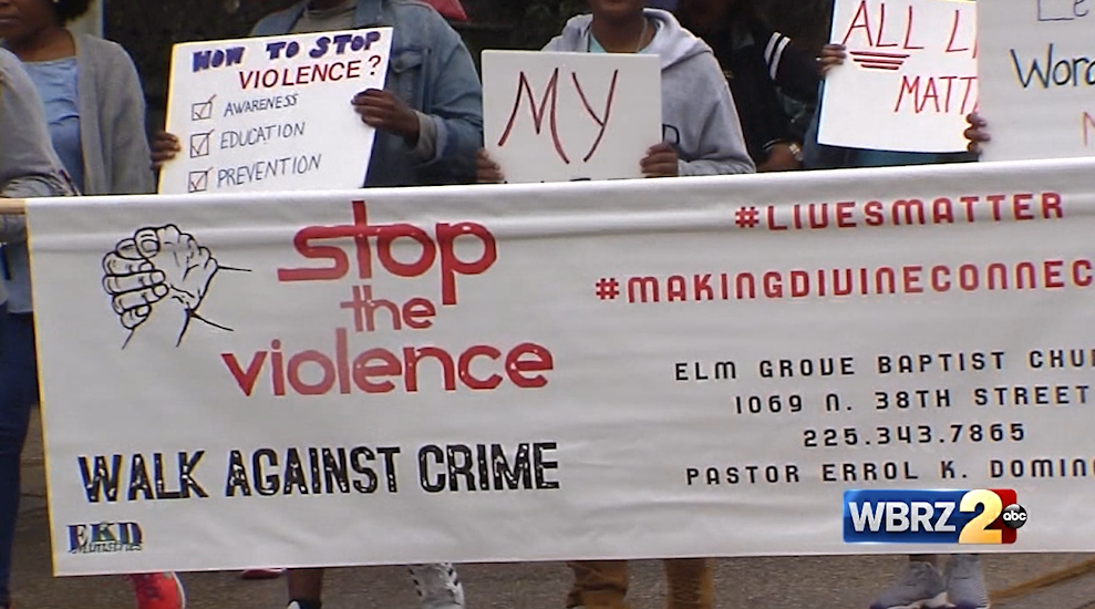 Community holds march against violence following fatal shooting