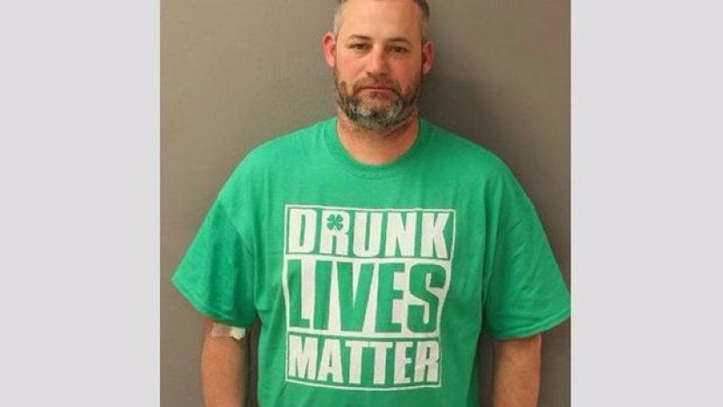 Pa. man in Drunk Lives Matter shirt charged with drunken driving