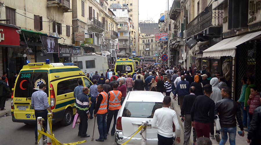 Blast at church in Egypt's Alexandria kills 11