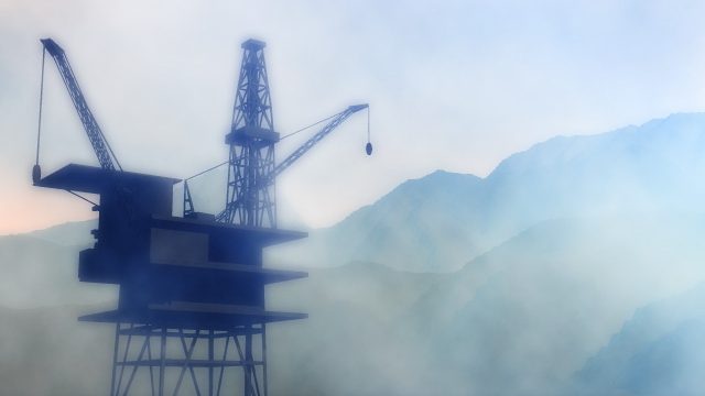 Alaskan oil well leaking gas