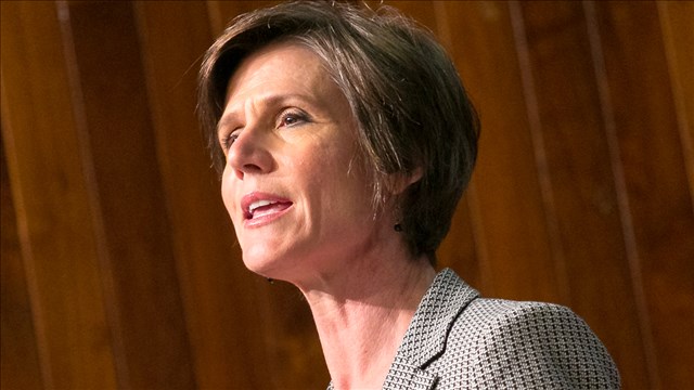 Former AG Sally Yates to testify May 8 in Russia probe