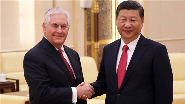 Trump says China could solve the North Korea 'problem'