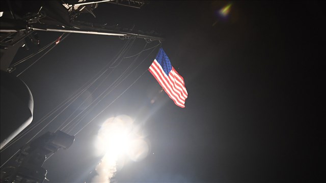 Trump says US not going to get involved in Syria