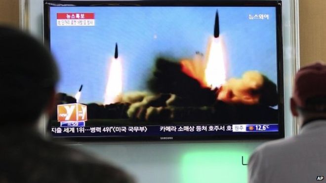 North Korea fired medium-range ballistic missile