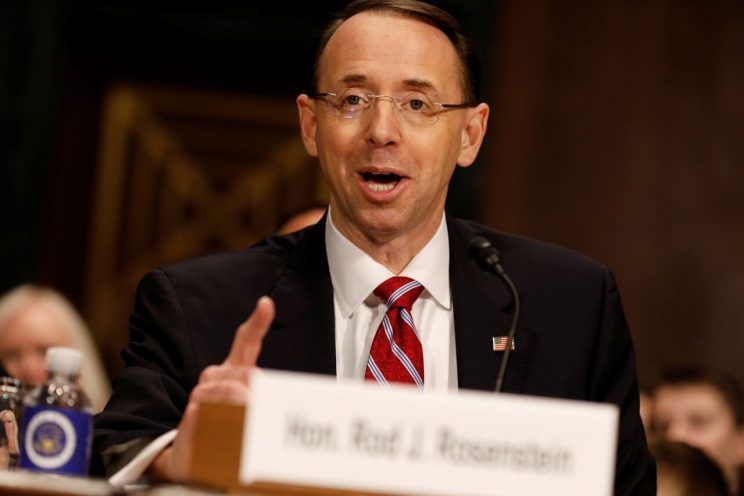 Senate confirms No. 2 at Justice; will lead Russia probe