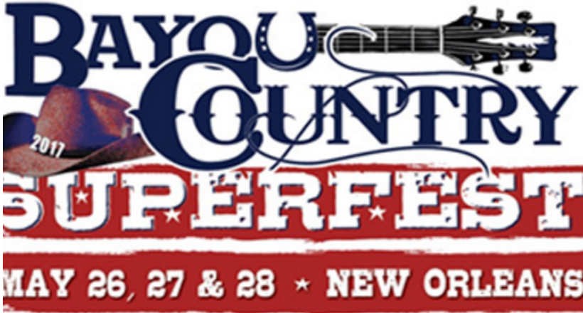 Schedule for Bayou Country Superfest 2017 in Superdome announced