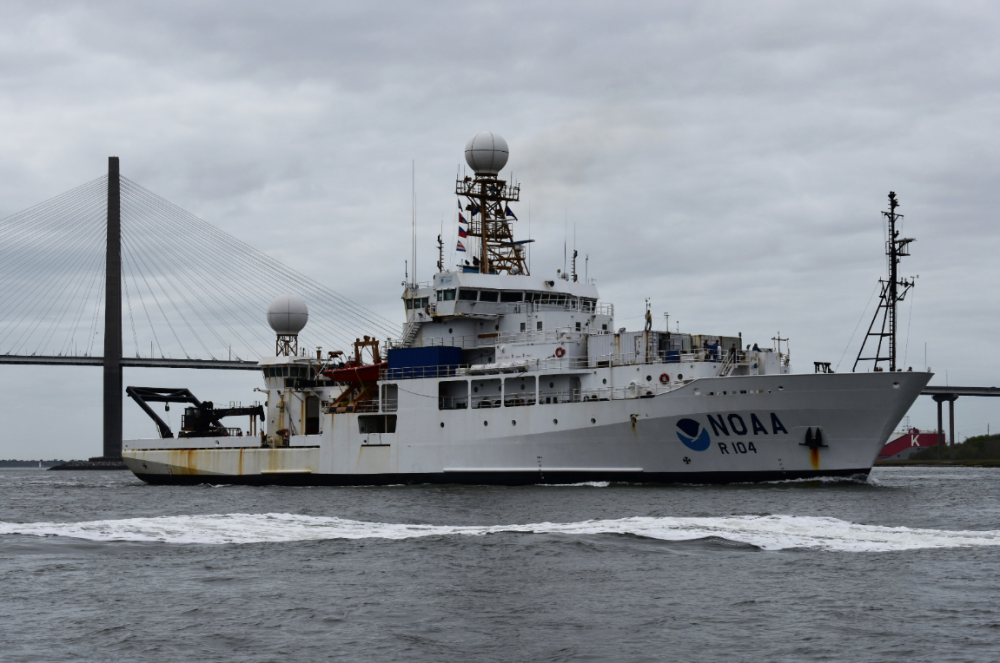 NOAA's biggest ship comes home after longest voyage