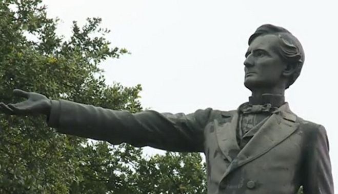 One bidder proposes to remove Confederate monuments