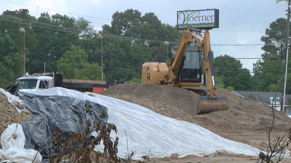 FEMA dirt pile creating mess for property owner