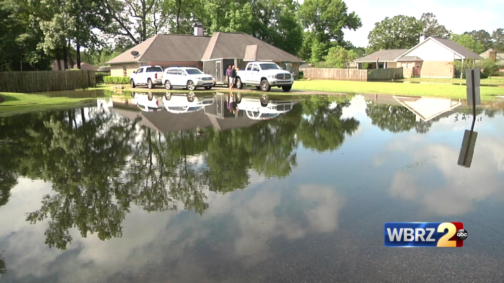 Residents of Denham Springs flood for second time during weekend's severe weather