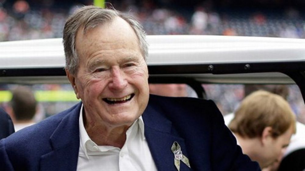 Former President George H.W. Bush hospitalized in Houston