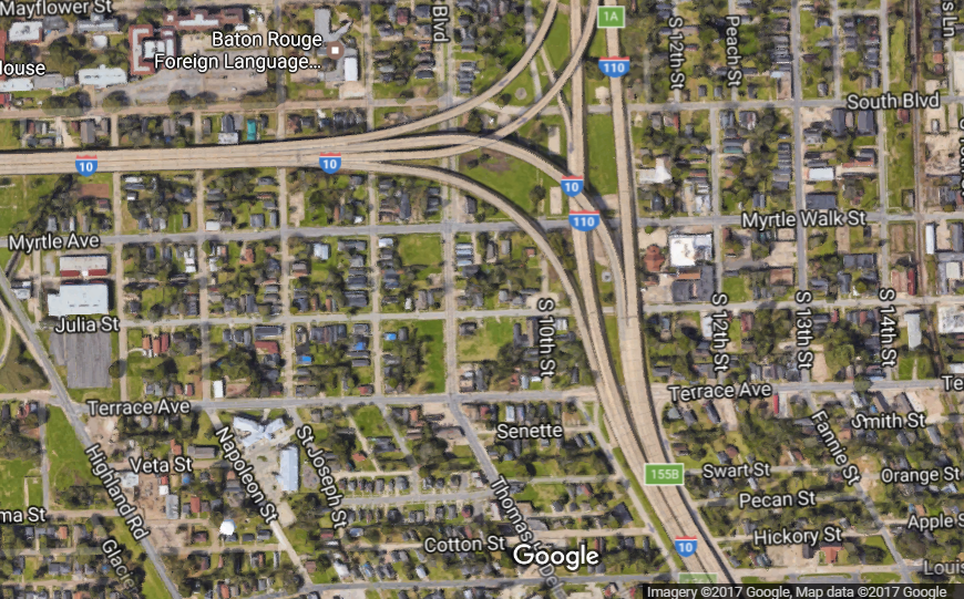 Lanes reopen near I-10 East/I-110 split after accident