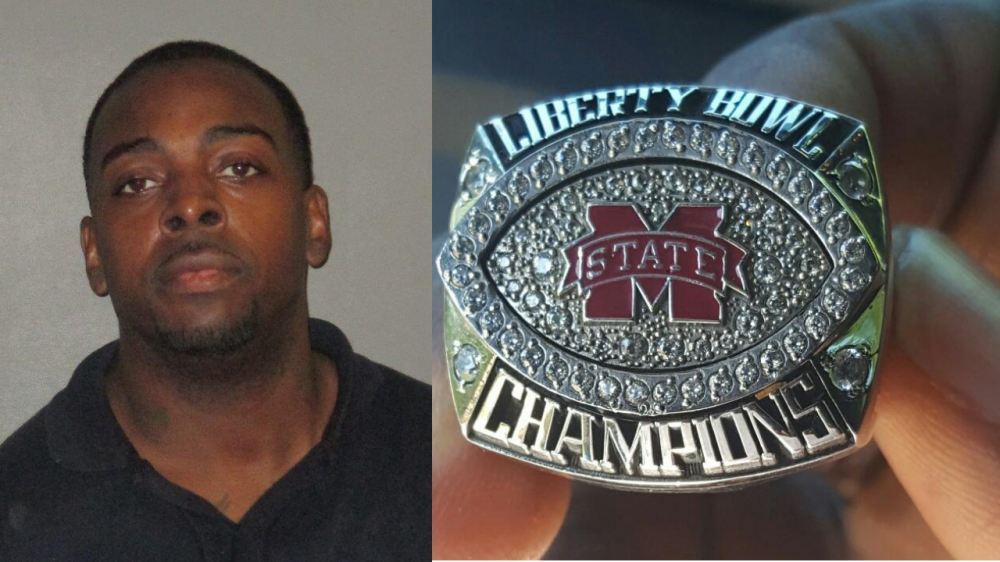 Championship rings recovered after burglary arrest