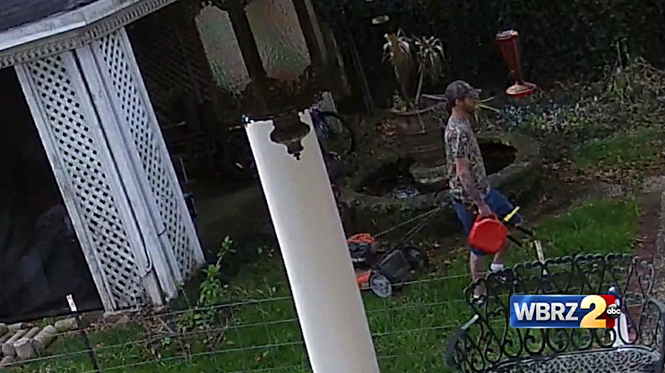 Neighbors working together to hunt down lawnmower thief