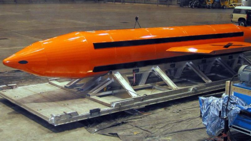 Officials: No need for Trump's approval to use massive bomb