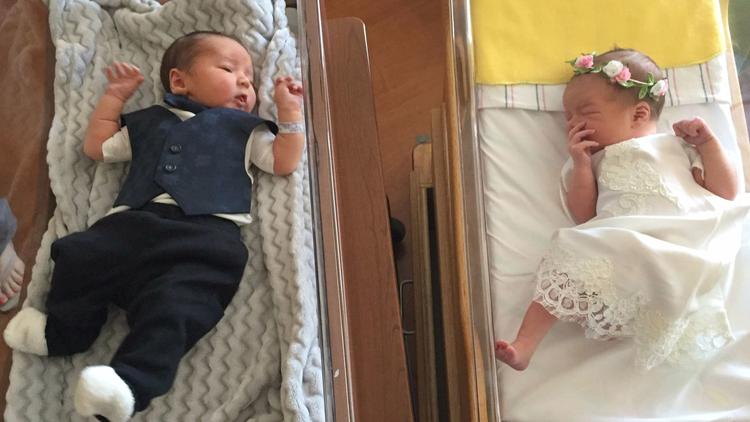 Babies Romeo and Juliette make debut in Florida hospital