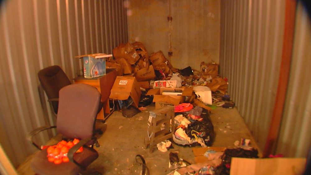 Storage renter finds belongings destroyed by mold, insects