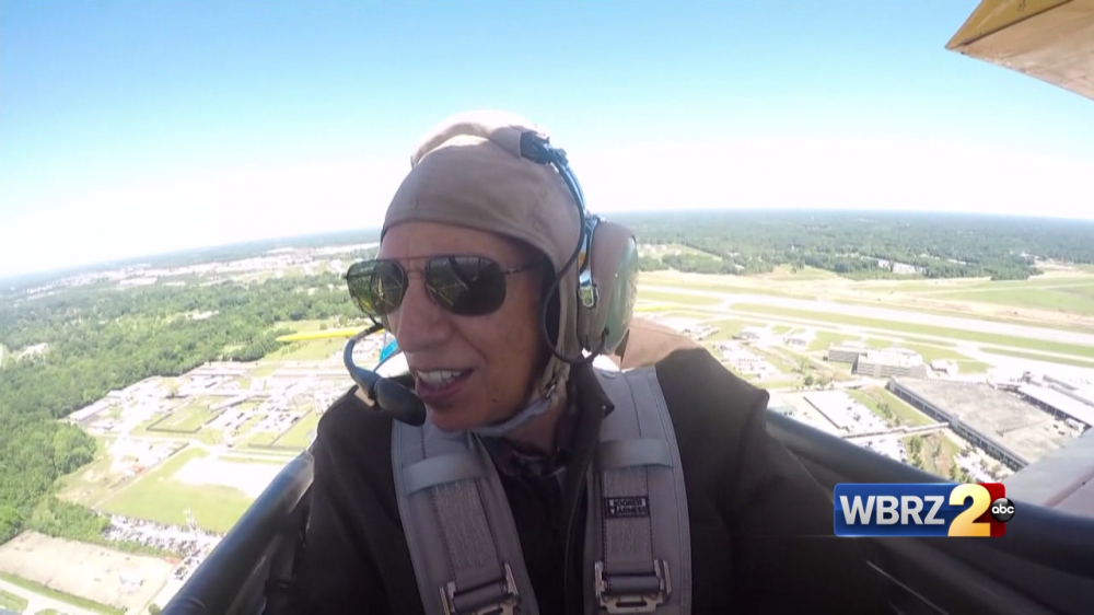 Veteran takes "Dream Flight" around BR