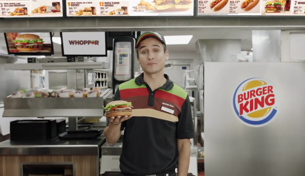 Burger King's Whopper gets negative definitions in ad stunt